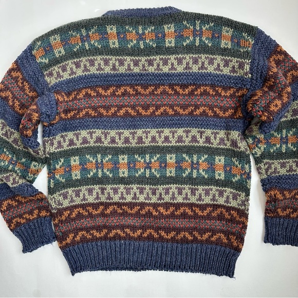 Vintage Cambridge Classics Men’s Large Knit Oversized Wool Sweater XL - Picture 2 of 16